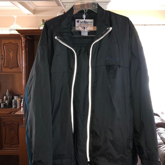 champion windbreaker suit